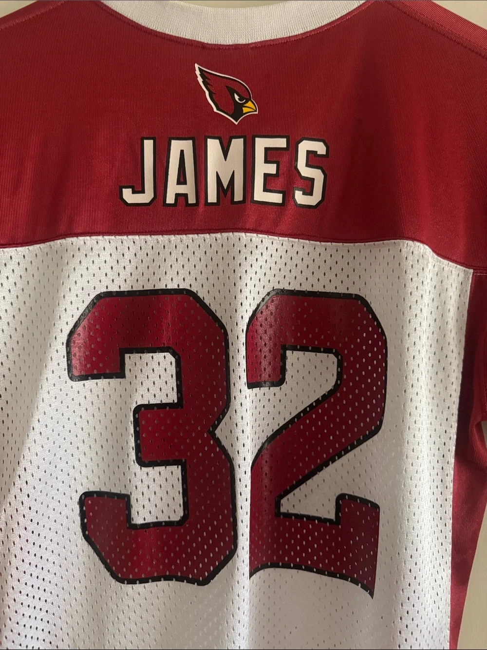 NFL Arizona Cardinals Red and White #32 Kids Jersey